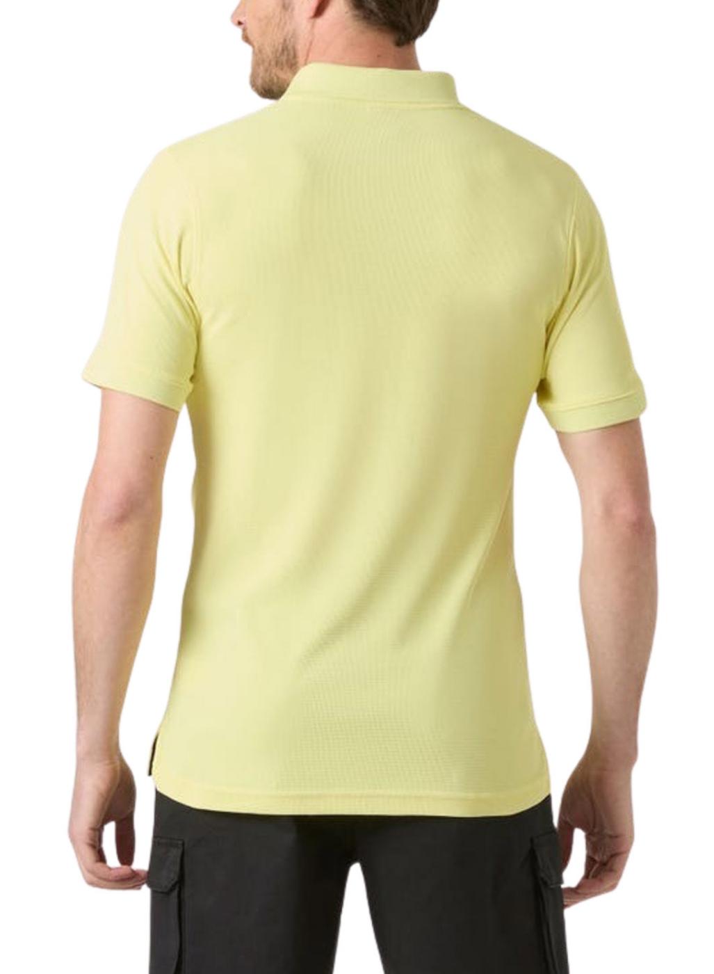 Polo Helly Hansen Driftline amarillo para hombre