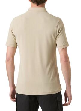 Polo Helly Hansen Driftline beige para hombre