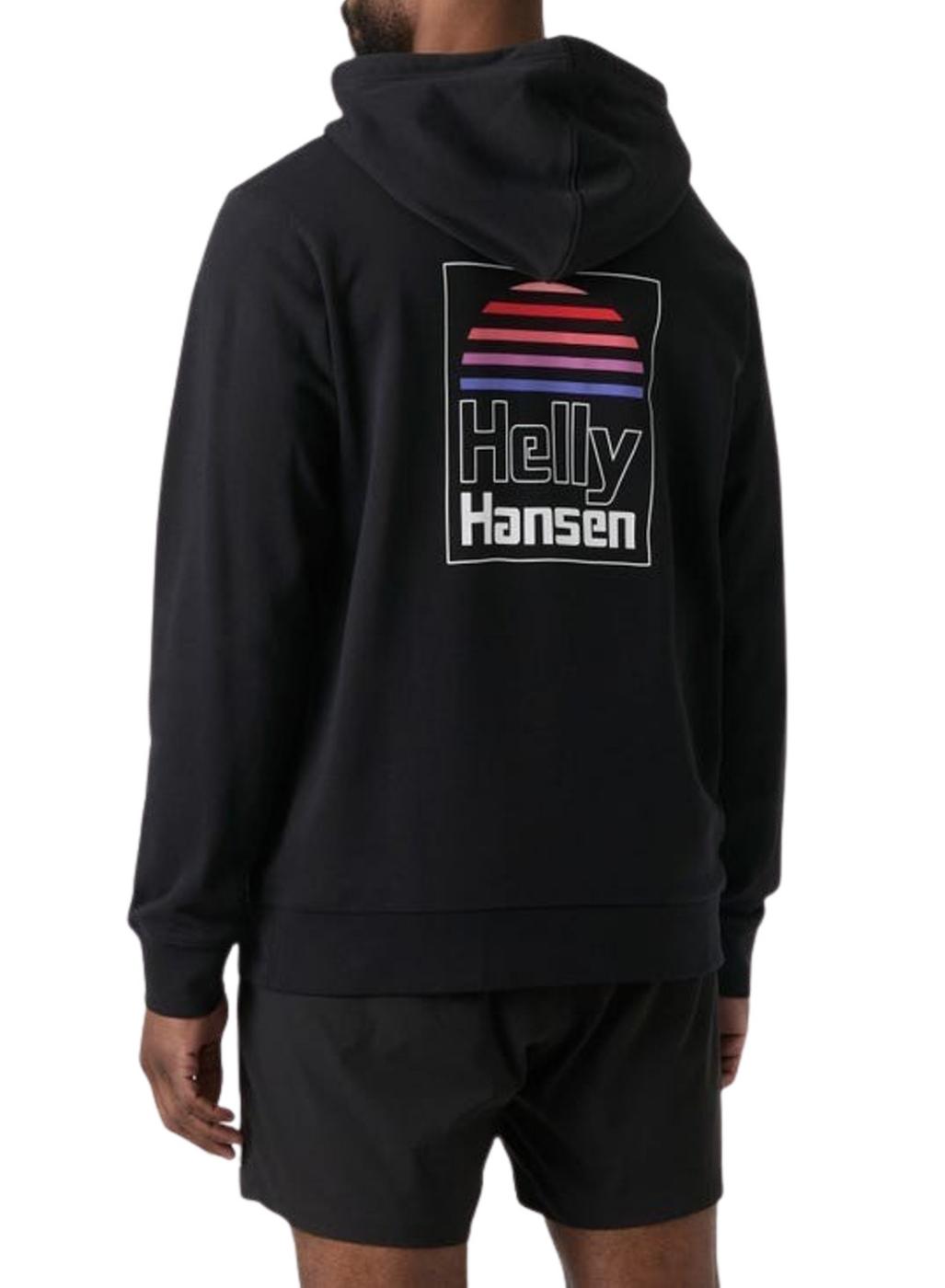 Sudadera Helly Hansen Core negro para hombre