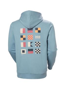Sudadera Helly Hansen Shoreline azul para hombre