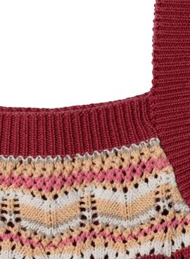 Top de tirantes Pepe Jeans Hyo rojo para niña