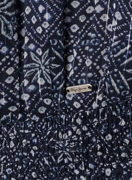 Vestido Pepe Jeans Imabel azul marino para niña