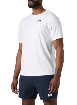 Camiseta Helly Hansen Core blanco para hombre