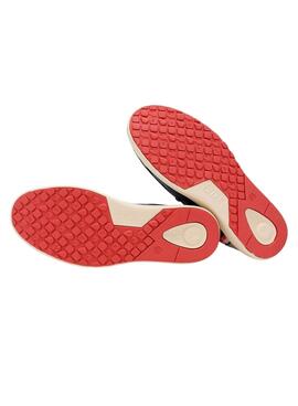 Zapatos Walkin Pitas Cana azul marino para hombre