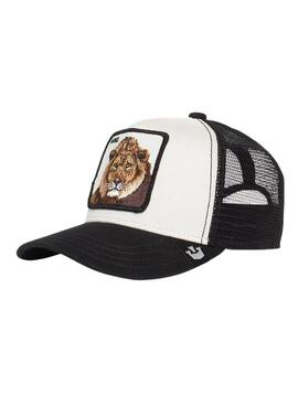 Gorra Goorin Bros King negro y blanco para hombre