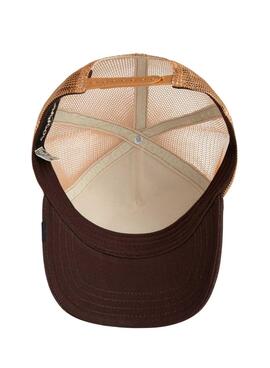 Gorra Goorin Bros King beige y marrón para hombre
