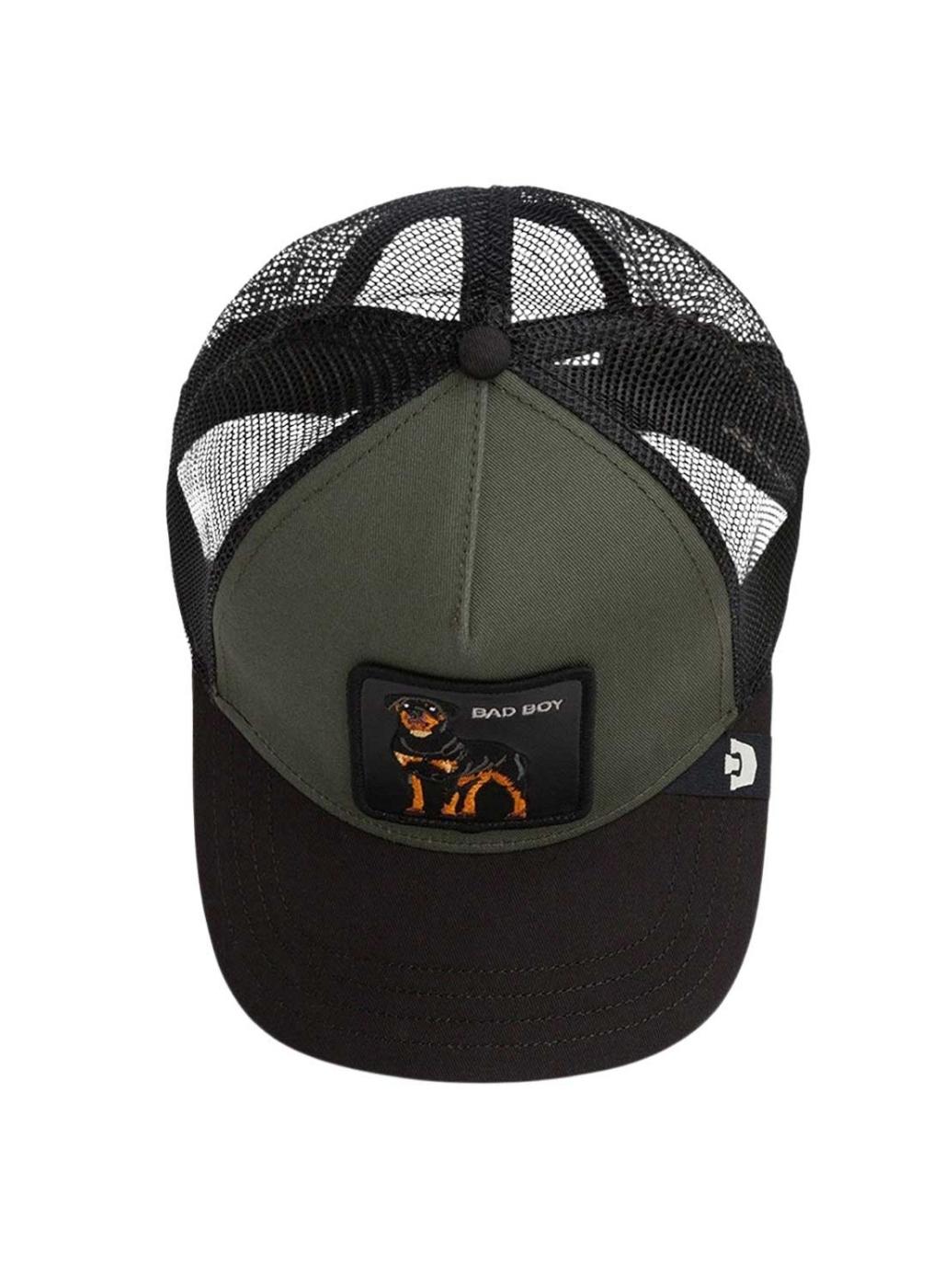 Gorra Goorin Bros Bad boy verde y negro para hombre