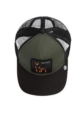 Gorra Goorin Bros Bad boy verde y negro para hombre