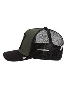 Gorra Goorin Bros Bad boy verde y negro para hombre
