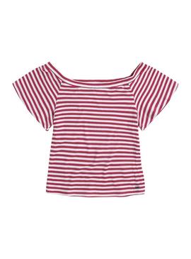 Camiseta Pepe Jeans Lucy Rojo Mujer