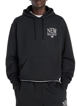 Sudadera New Balance Logo negro para hombre