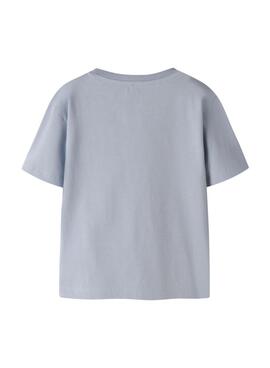 Camiseta Name It Digro azul para niño