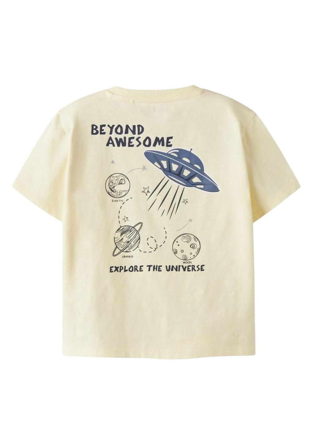 Camiseta Nameit Dib amarillo para niño