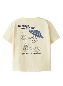 Camiseta Nameit Dib amarillo para niño