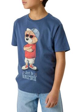 Camiseta Name It Dobs azul marino para niño