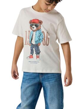 Camiseta Name It Dobs blanco para niño