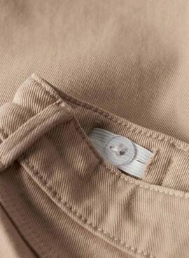 Bermudas Name It Ryan camel para niño