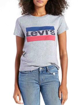 Camiseta Levis Sportswear Gris