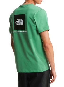 Camiseta The North Face Evo box verde para hombre