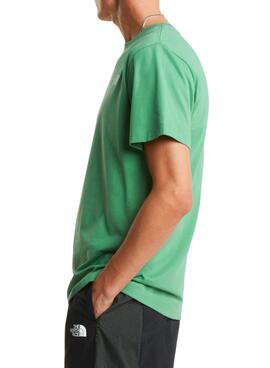 Camiseta The North Face Evo box verde para hombre