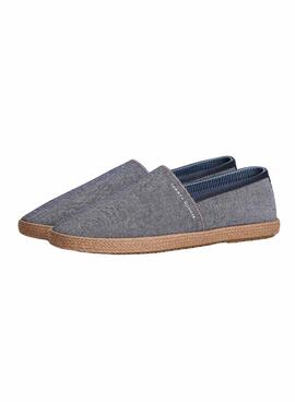 Alpargatas Tommy Hilfiger Chambray marino para hombre