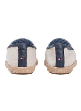 Alpargatas Tommy Hilfiger Chambray beige para hombre