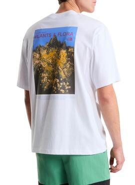 Camiseta The North Face Plant and Flora blanco para hombre