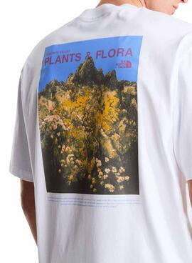 Camiseta The North Face Plant and Flora blanco para hombre