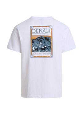 Camiseta The North Face Denali blanco para hombre