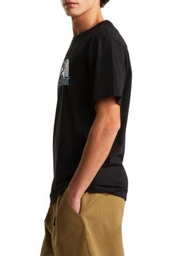 Camiseta The North Face Line negro para hombre