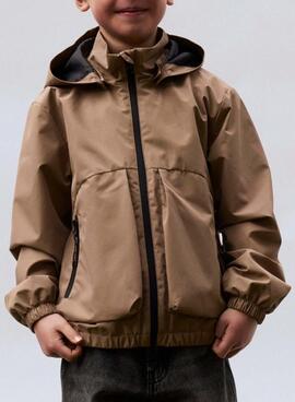 Chaqueta Name It Macon marrón para niño