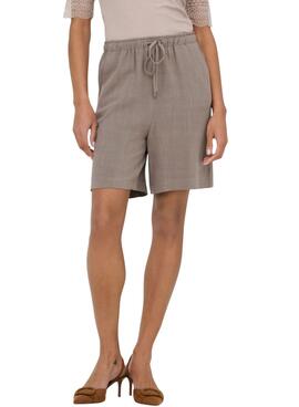 Bermudas Only Siesta beige para mujer