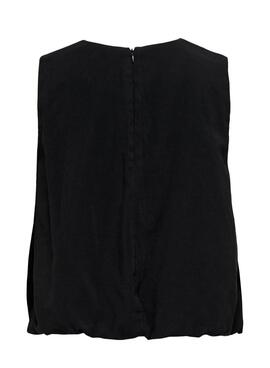 Top Only Laris balloon negro para mujer