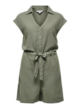 Mono corto Only Goa verde para mujer