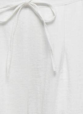 Pantalón Only Lita blanco para mujer