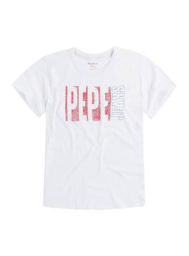 Camiseta Pepe Jeans Max Blanco Hombre