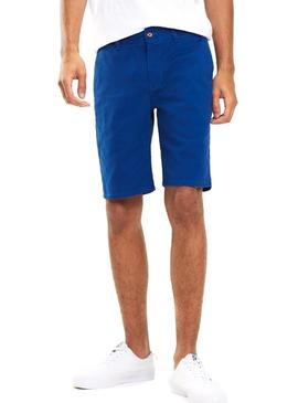 Bermuda Tommy Jeans Essential Chino Azul Electrico