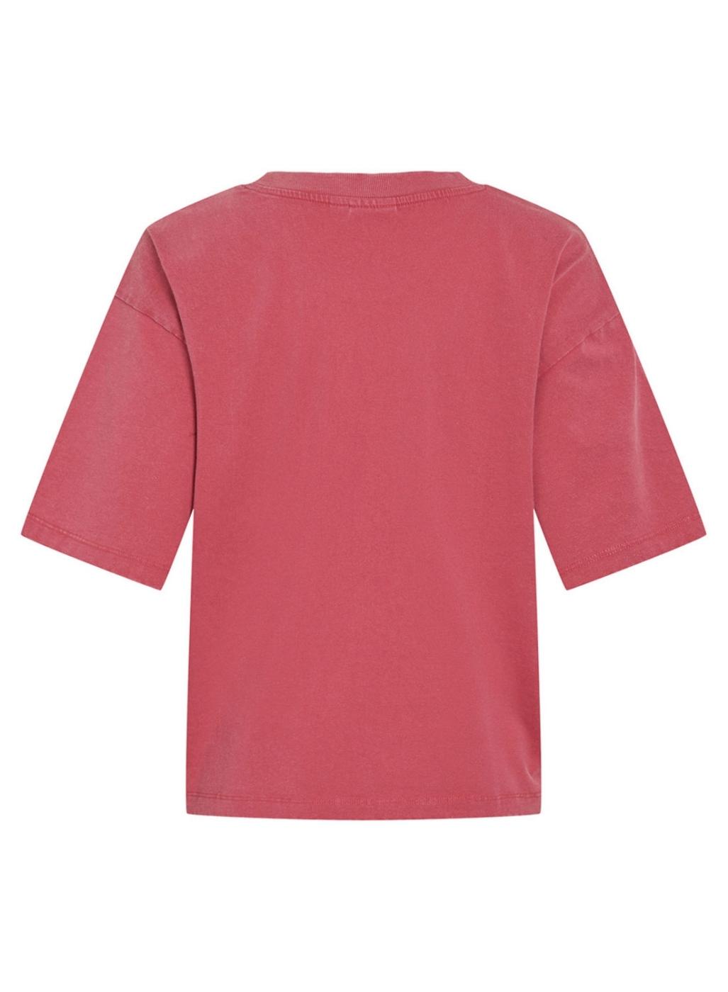 Camiseta Vila Rubie rosa para mujer
