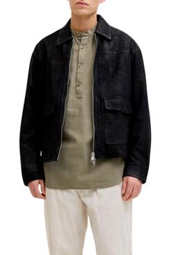 Camisa Jack and Jones Summer verde para hombre