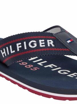 Chanclas Tommy Hilfiger Sporty marino para hombre