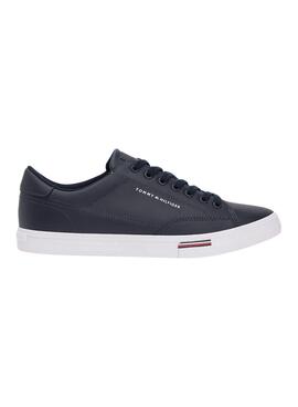 Zapatillas Tommy Hilfiger Vulc Core de piel marino para hombre