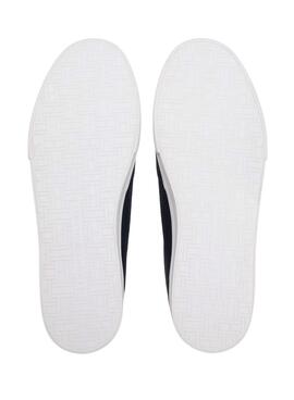Zapatillas Tommy Hilfiger Vulc Core de piel marino para hombre