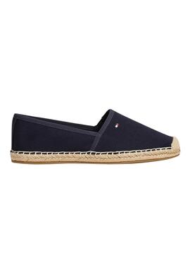 Alpargatas Tommy Hilfiger Flag Canvas marino para mujer