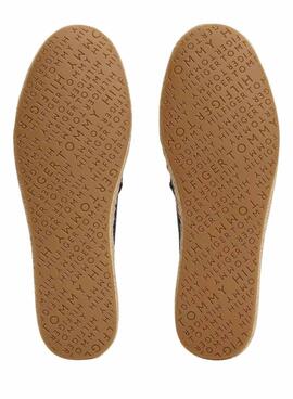 Alpargatas Tommy Hilfiger Flag Canvas marino para mujer