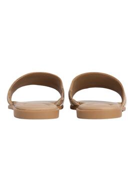 Sandalias Tommy Hilfiger mules tostado para mujer