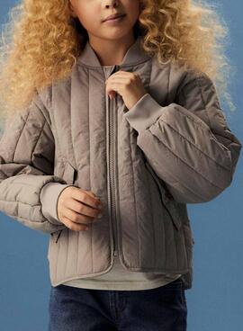 Chaqueta Name It Melody marrón para niña