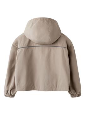 Chaqueta Name It Mika camel para niña