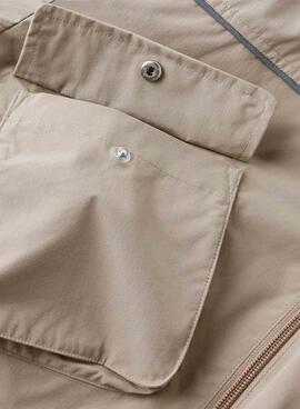 Chaqueta Name It Mika camel para niña