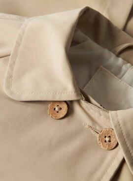 Chaqueta Name It Lamadelin camel para niña