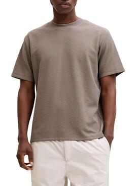 Camiseta Jack and Jones Austin topo para hombre